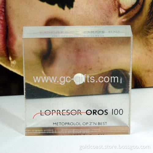 Acrylic Medical Promotional Blocks